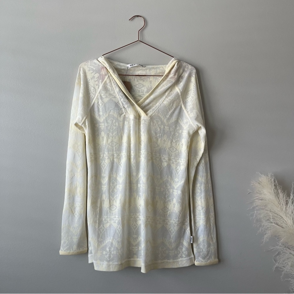 Woolrich Women's Ricketts Glen Burnout Hoodie Top